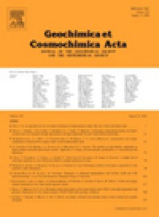 Geochimica Et Cosmochimica Acta