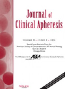 Journal Of Clinical Apheresis