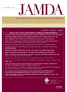 Journal Of The American Medical Directors Association