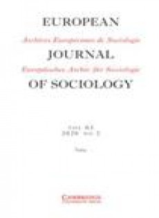 Archives Europeennes De Sociologie