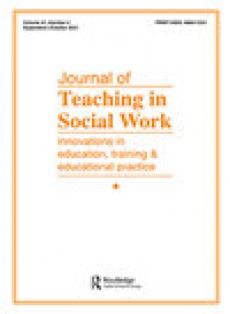 Journal Of Teaching In Social Work