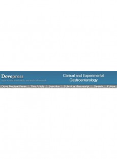 Clinical And Experimental Gastroenterology