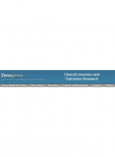 Clinicoeconomics And Outcomes Research