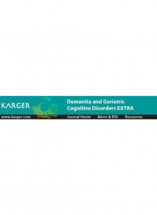 Dementia And Geriatric Cognitive Disorders Extra