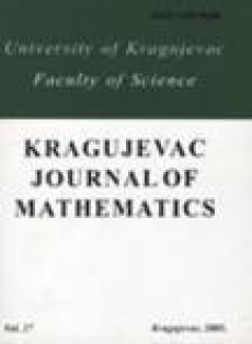 Kragujevac Journal Of Mathematics
