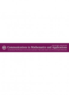 Communications In Mathematics And Applications