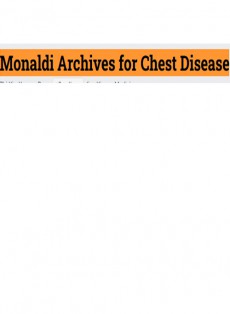 Monaldi Archives For Chest Disease