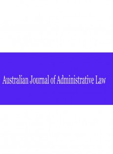 Australian Journal Of Administrative Law